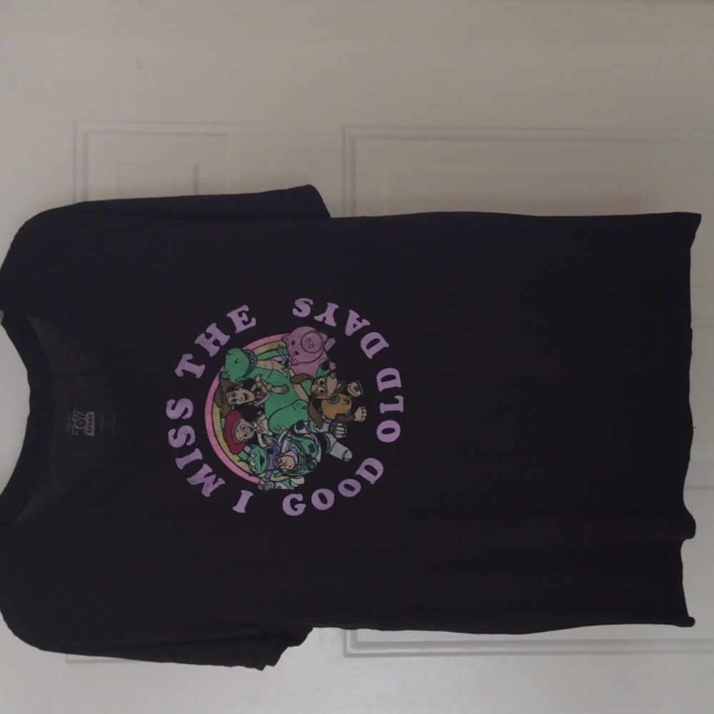 Women's black vintage Toy Story t-shirt